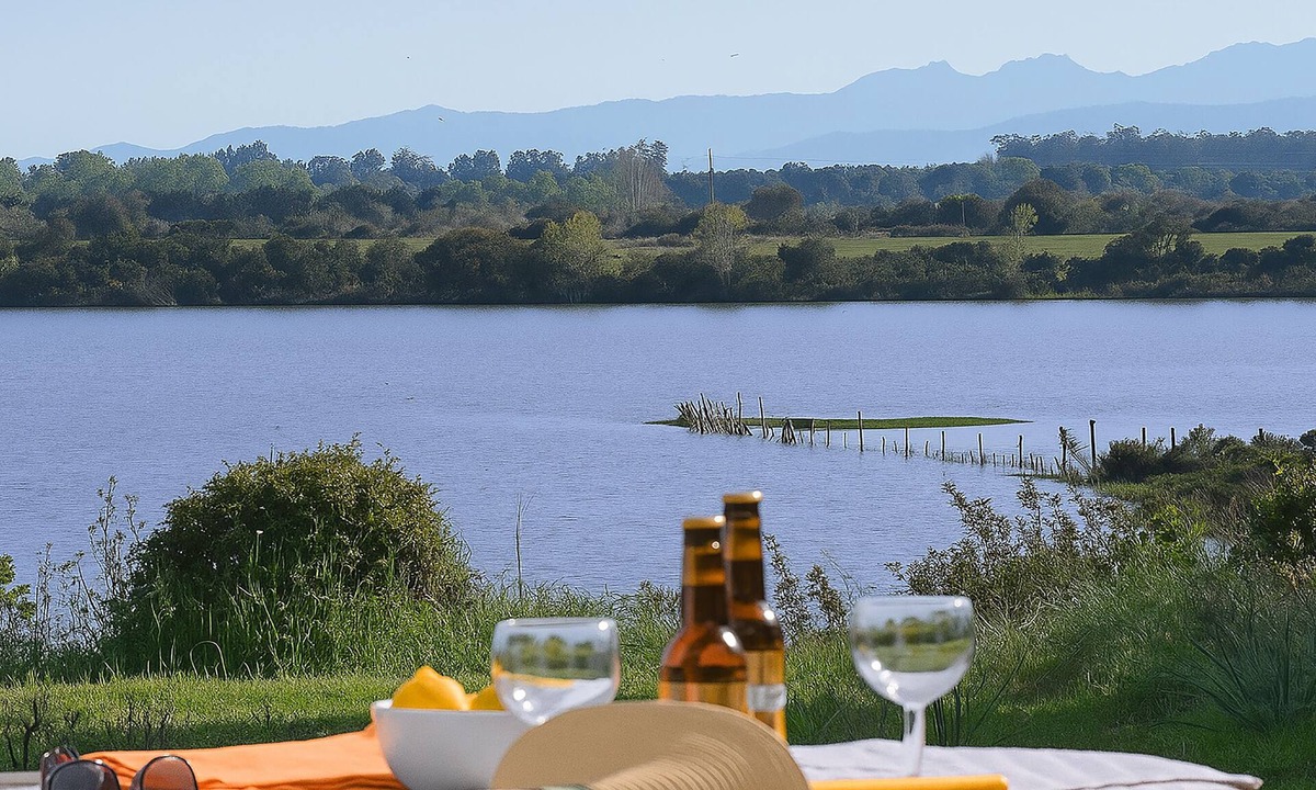 Aleria Apartment | 2-bedroom apartment on an 8-hectare estate, on the shores of Lake Teppe Rosse, 7 km from the beaches, air conditioning, Wi-Fi