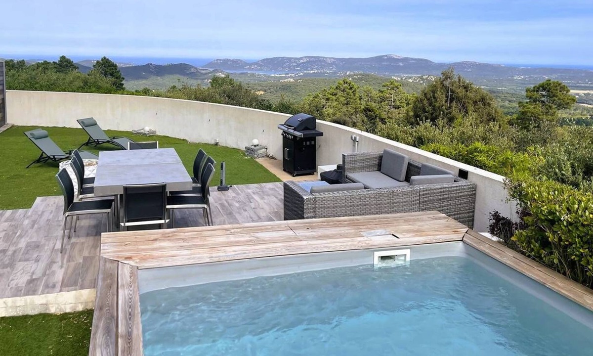 Porto-Vecchio House | Appartement Pascialella, 7 pers, piscine chauffée, vue mer