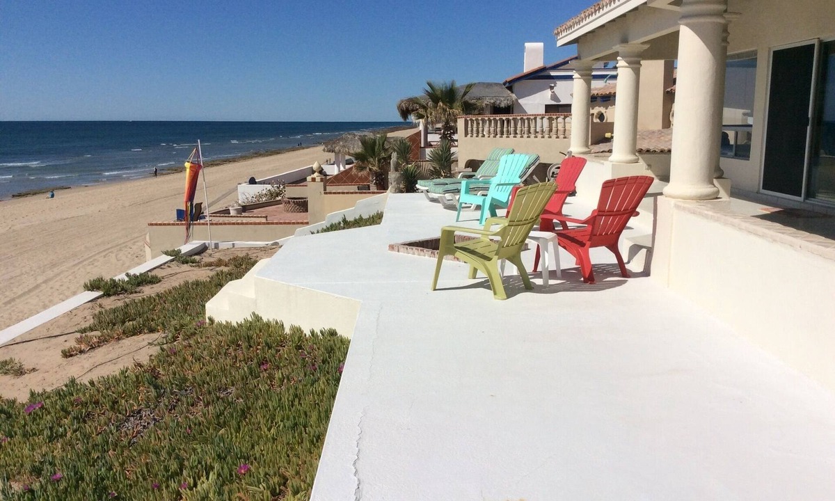 Las Conchas House | Beach front in Rocky Point