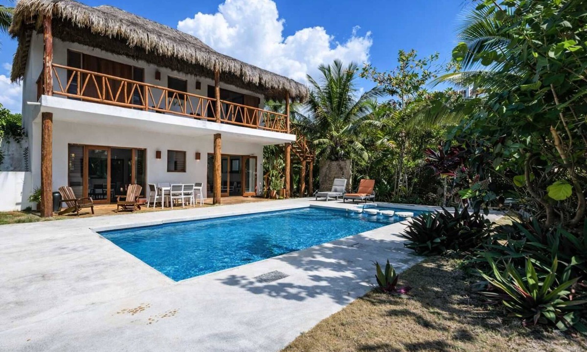 Soliman Bay House | Beachfront House with Private Pool in Tulum