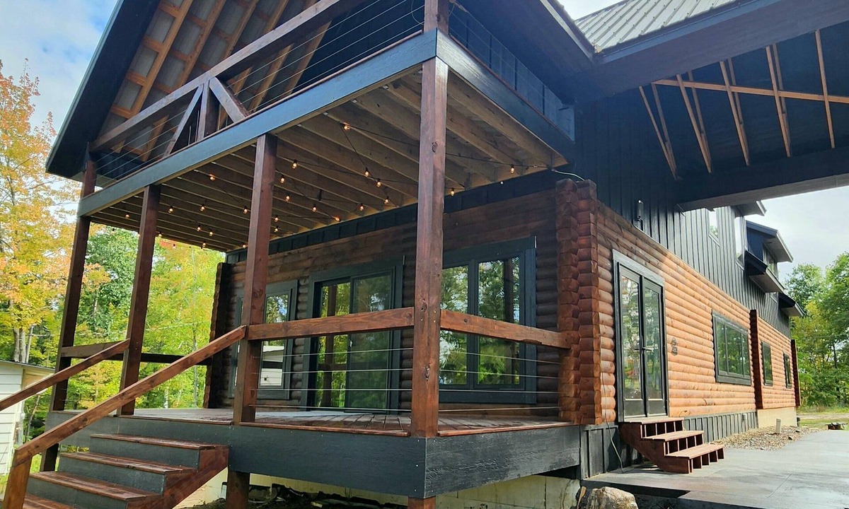 Pine River Cabin | Bear Paw Cabin on the lake, with private water access, quiet getaway sleeps 6