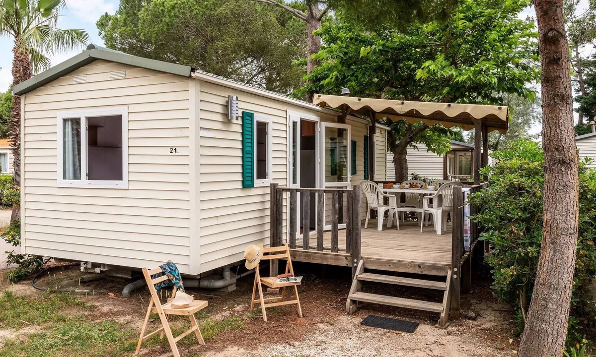 Pinarellu House | Campsite Acqua E Sole * - Classic 3-room mobile home for 4 people with air conditioning