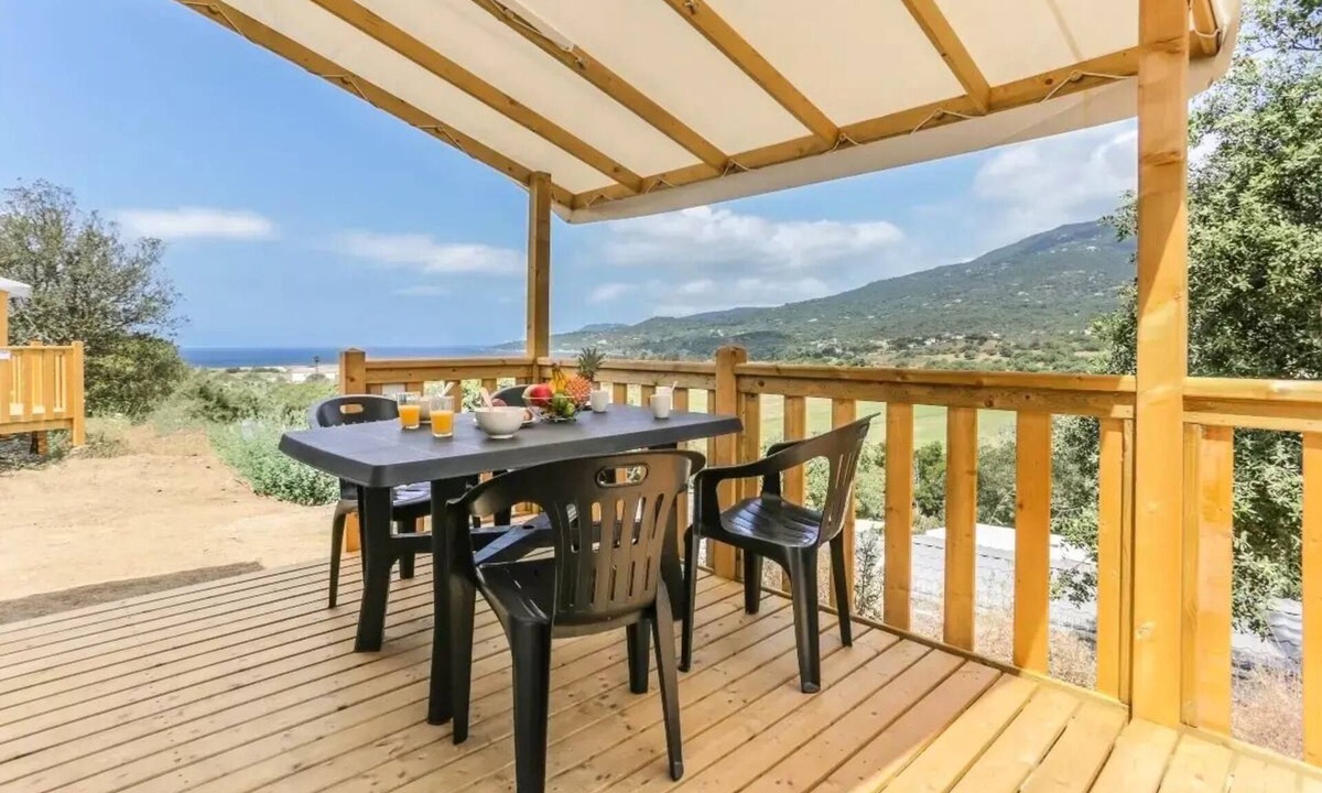 Olmeto House | Camping maeva Escapades Colomba * - Mobil Home Sea View 4 Rooms 6 People Air Conditioning + TV