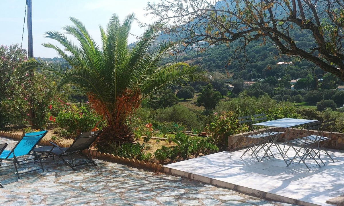 Santa-Reparata-di-Balagna Apartment | Ile Rousse Santa Reparata Di B: quiet room with view of sea and mountains