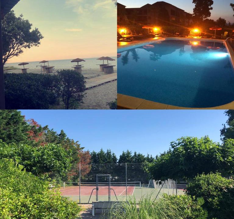 Moriani-Plage Apartment | Joli T2 les pieds dans l’eau , piscine tennis.