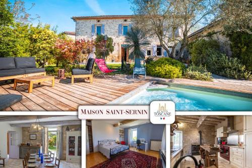 Lombers House | Maison Saint-Sernin Piscine Jardin et Climatisation à 15 min d'Albi