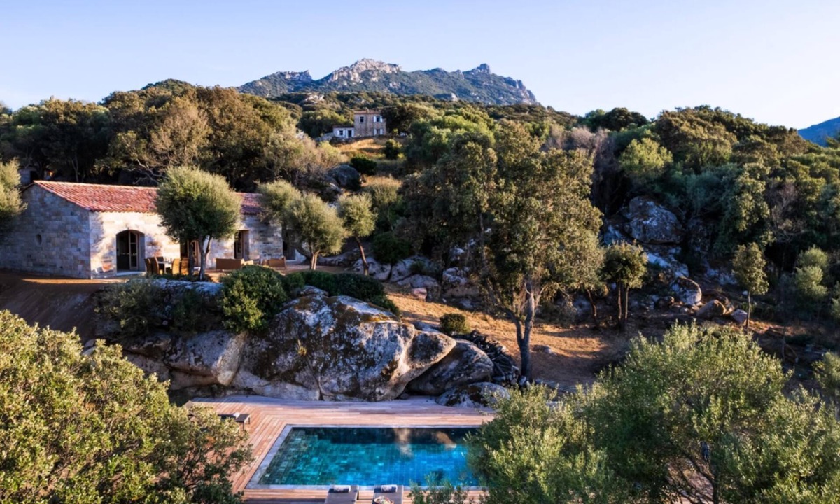 Propriano Villa | Peaceful Contemporary Farmhouse with Guest Cottage and Beach Nearby