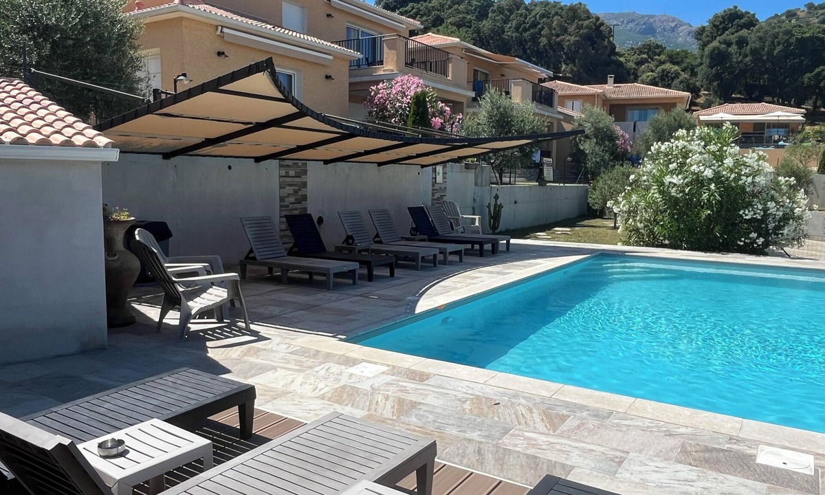 Bastia Apartment | Residence Pasturella, Large studio 30m2, swimming pool, countryside