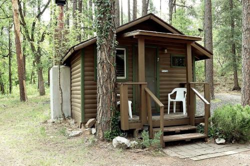 Christopher Creek House | Rustic Studio Cabin with Fireplace, along Tonto National Forest, Perfect for a Weekend of Relaxation