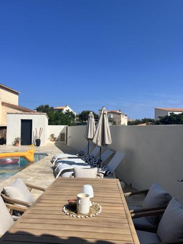 L'Ile-Rousse House | Superbe maison avec piscine