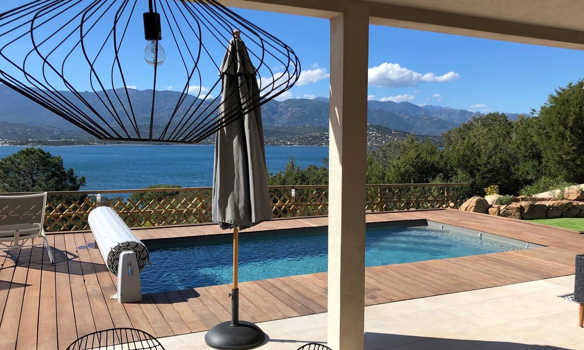 Porto-Vecchio Villa | VILLA ALTA-ROCCA - 3CH - CLIM - SEA VIEW - PRIVATE POOL HEATED - NEAR BEACH