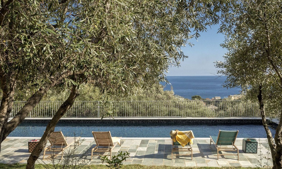Erbalunga Villa | Villa Cintolino, with pool of 15m2 sea view, in a historic site in Erbalunga