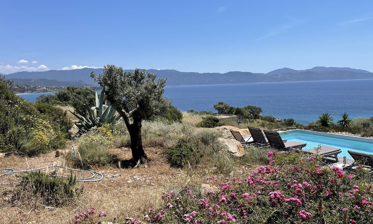 Sagone Villa | VILLA, EXCEPTIONAL LOCATION AND VIEW-PRIVATE HEATED POOL