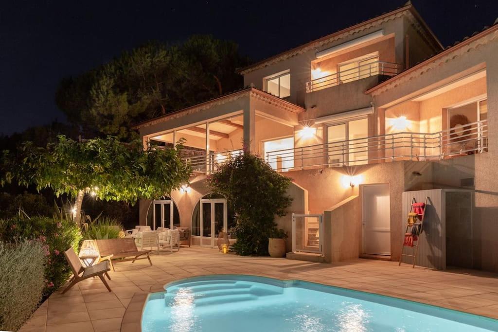 Albitreccia Villa | Villa Montobello - Piscine chauffée et vue mer