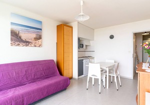 2-star apartment in Mimizan Beach for 4 people with parking