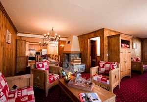 Wifi, 300m from resort center, swimming pool, sauna, fireplace or stove, tv, ski locker, 98m²