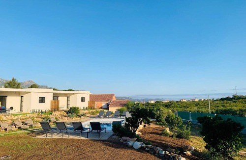 Calenzana Apartment | appart Libeccio, swimming pool, bbq