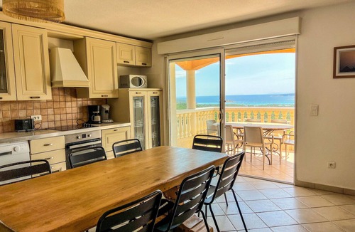 Sainte-Lucie-de-Porto-Vecchio Apartment | Beautiful apartment for 7 people with A/C, WIFI, pool, TV, terrace and parking