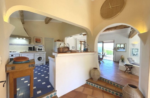 Bonifacio House | Bonifacio, House with swimming pool, sea view of Sant'Amanza gulf