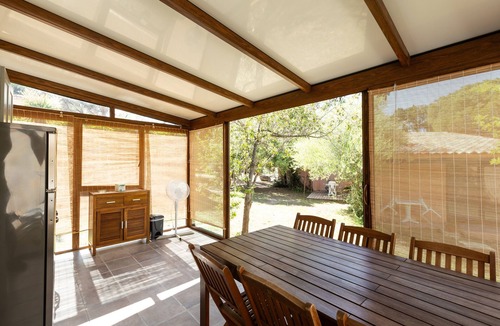 Palasca House | Bungalow “Village Camping De L'Ostriconi G3” with Sea View, Shared Pool and Wi-Fi