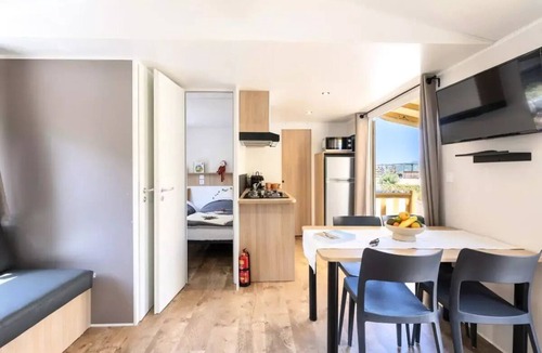 Olmeto House | Camping maeva Escapades Colomba * - Mobile Home Sea View Comfort 3 Rooms 4 People Air-conditioned + TV