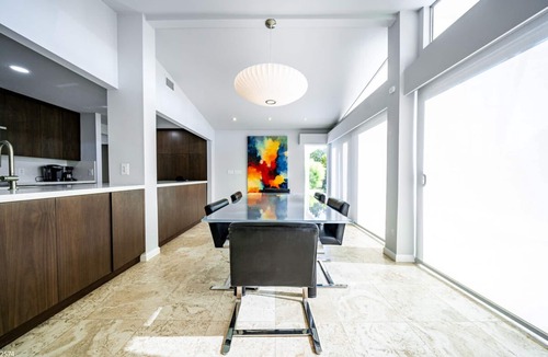 Warm Sands House | Classic Mid-Century Modern Home! Pool! 1-mile to downtown!