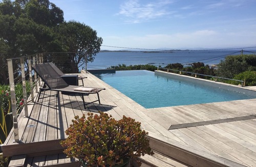 Bonifacio Villa | Completely renovated villa, sea view of the Lavezzi Islands with private pool