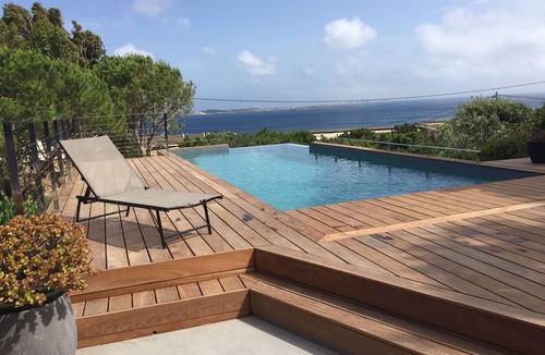 Bonifacio Villa | Completely renovated villa, sea view of the Lavezzi Islands with private pool