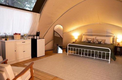 McIntosh Other | Cozy Glamping Tent with Heritage Orchard & Farm Animals near Mountainair in Torreon, New Mexico