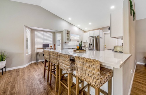 Arrowhead Ranch House | Desert stay with a private pool, grill, washer/dryer, & central AC