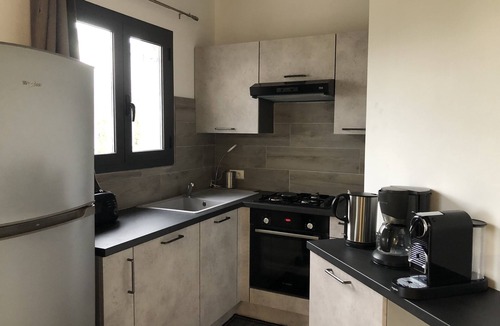 Pinarellu House | Detached house with 2 bedrooms, beautiful sea view and closed garden.