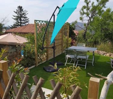 Calenzana Apartment | Duplex avec jardin, proche village