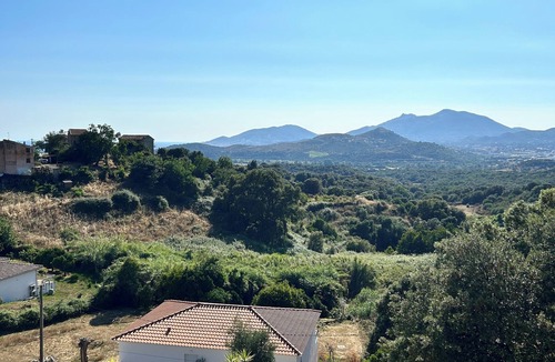 Bastelicaccia Apartment | F3 in a charming villa in a quiet location shared swimming pool panoramic sea and mountain view