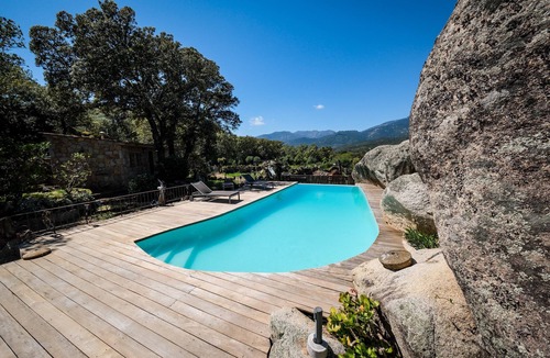 Porto-Vecchio House | house rental: stone sheepfold, Garden Quiet for family