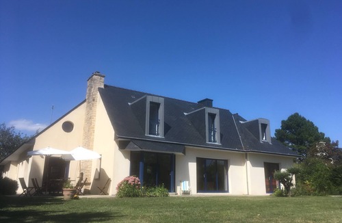 Tregunc House | Independent big recent house, 400m from fine sandy beaches in Southern Finistere