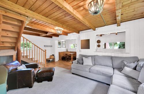 Huntsville House | Lake Front Retreat Cabin King Suite Bunk Loft View