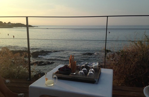 Marine de Saint Ambroggio House | LUMIO SANT AMBROGGIO BUNGALOW 2 ROOMS SEA . THE FEET IN WATER