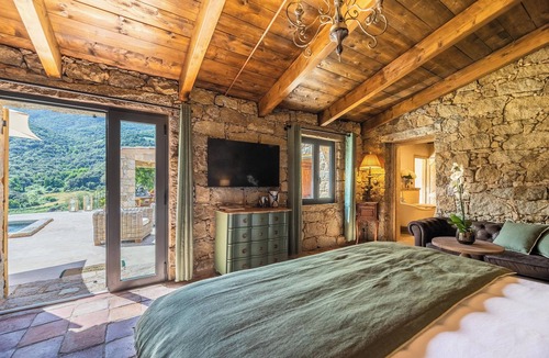 Calcatoggio House | Luxury sheepfold with private pool, air conditioning, and Wi-Fi