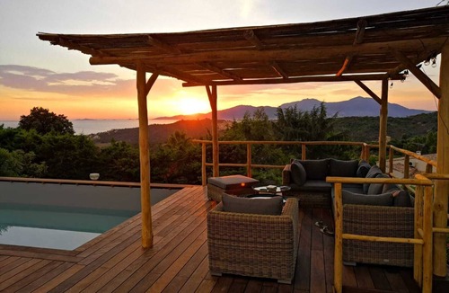Albitreccia House | MAGNIFICENT HOUSE WITH SEA VIEW ON ALZONE DOMAINE SOUTH SHORE, 4 bedrooms, 3bathroom, 4Wc