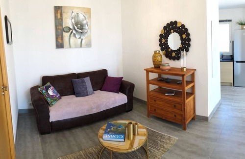 Alata Apartment | Magnificent T2 on the ground floor with pool in Alata in southern Corsica