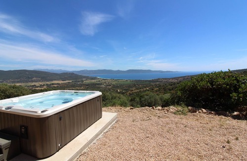 Serra-di-Ferro Villa | Magnificent villa heated swimming pool jacuzzi panoramic sea view 3km from the beach