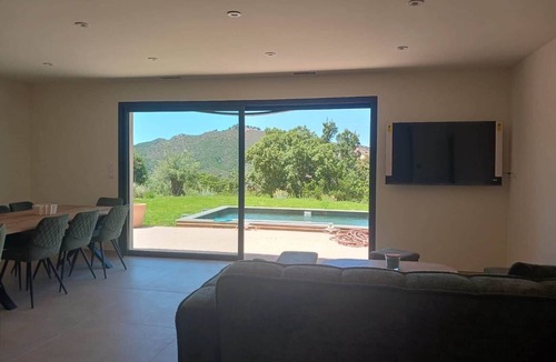 Alata Villa | MAISON EZILIA - Exceptional villa with a private pool – Mountain views, near- -