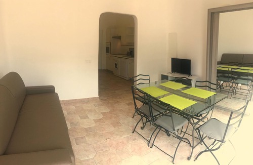 Pinarellu Apartment | Marina N° 6, for 6 people, air-conditioned ground floor, swimming pool