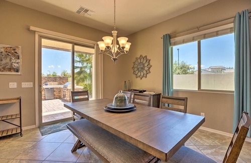 Palm Valley House | Modern Azure Home w/Beautiful Patio, Pool & Spa!
