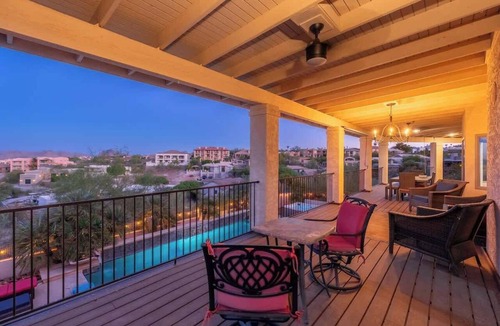 Fountain Hills Villa | MountainView Estate+HeatedPool+Spa+Firepits