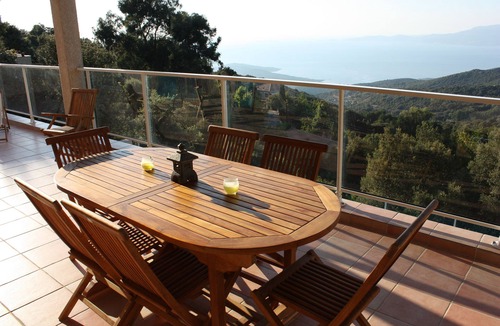 Coti-Chiavari Villa | NEW VILLA HEATED POOL EXCEPTIONAL PANORAMA 6 PEOPLE