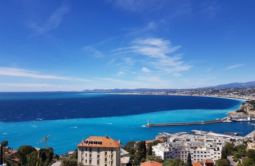 Lazaret Condo | NICE MOST AMAZING SEA + MOUNTAIN VIEWS ,2 A/C BEDROOMS,GARAGE FOR EV,3TERRACES