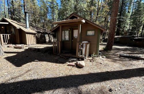 Christopher Creek House | Pet Friendly Studio Cabin with Fireplace near Tonto National Forest, Central Arizona