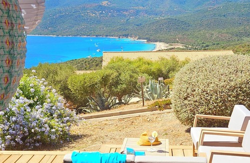 Porto Pollo Villa | Resa 2025 open! SUPERB SEA VIEW mini villa heated pool Serra di Ferro
