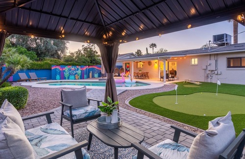Pointe Scottsdale House | Scottsdale Oasis Near Old Town, with a pool and mini putt golf!